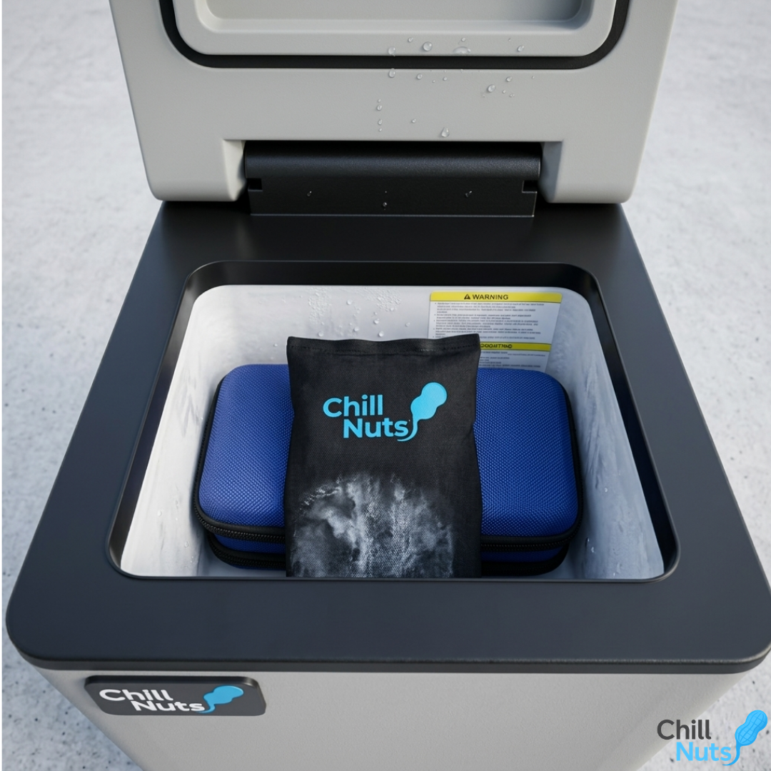 ChillNuts Sauna-Side Ritual Freezer
