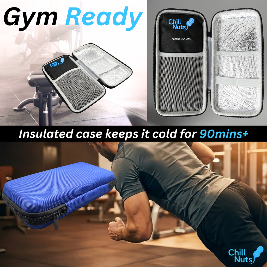 ChillNuts™ Fertility Ice-gel Pack & Case to Protect Testicles Against Sauna Heat